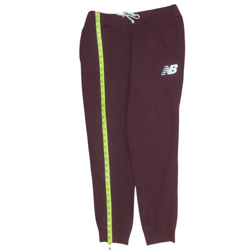Mens UK Size M New Balance Regular Fit Jogger Brown Trousers