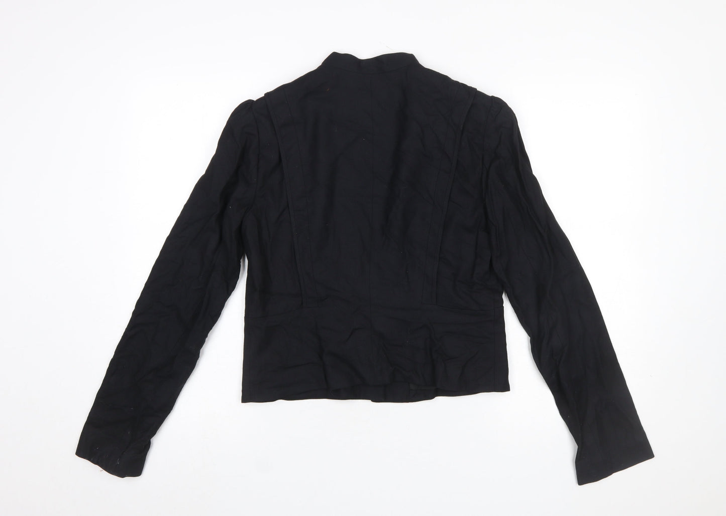 Womens UK Size 12 French Connection Regular Black Blazer