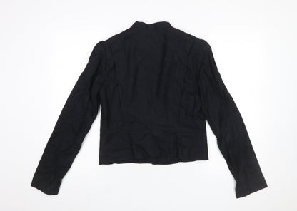 Womens UK Size 12 French Connection Regular Black Blazer