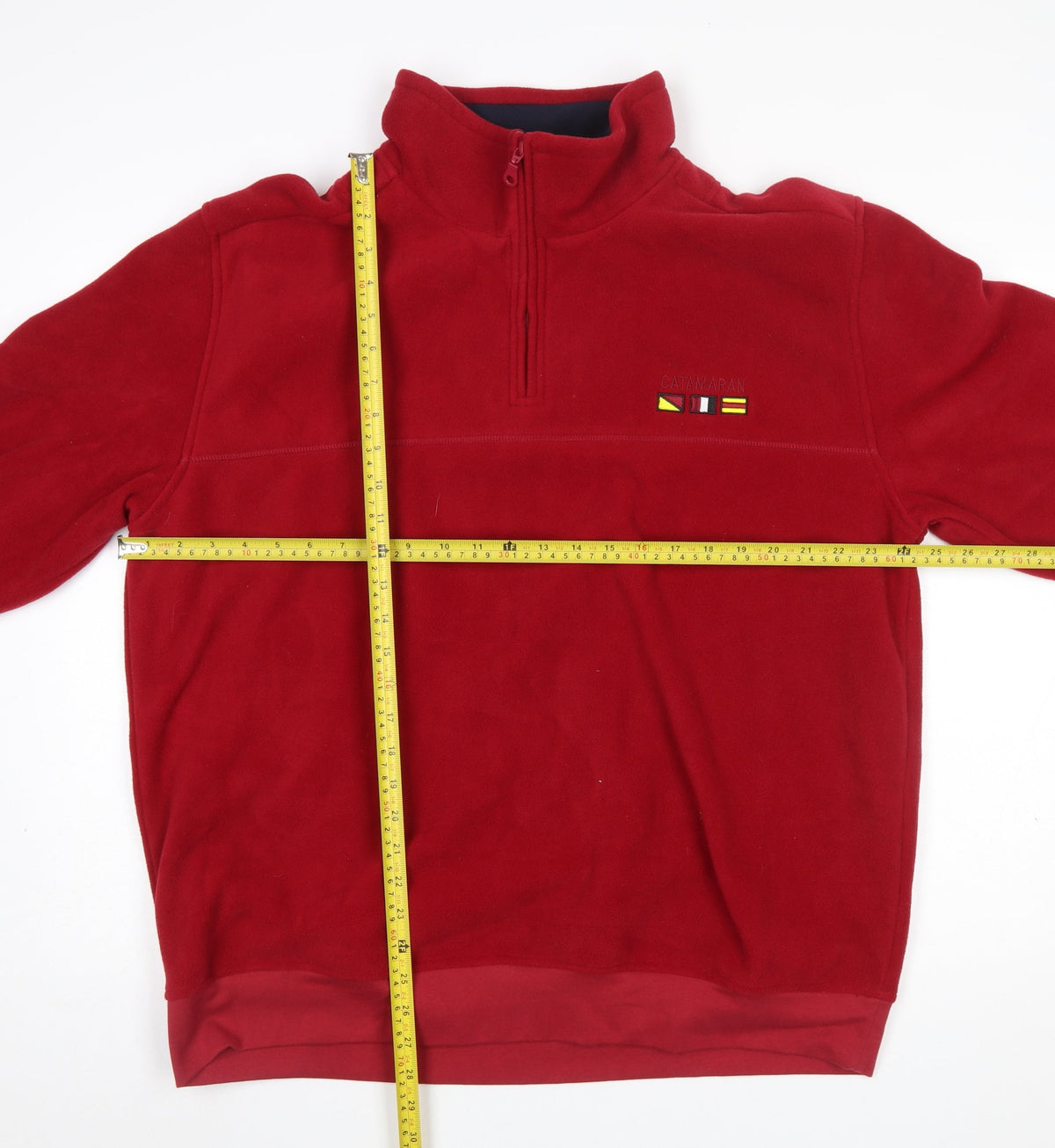 Mens UK Size L Catamaran Red Pullover Sweatshirt