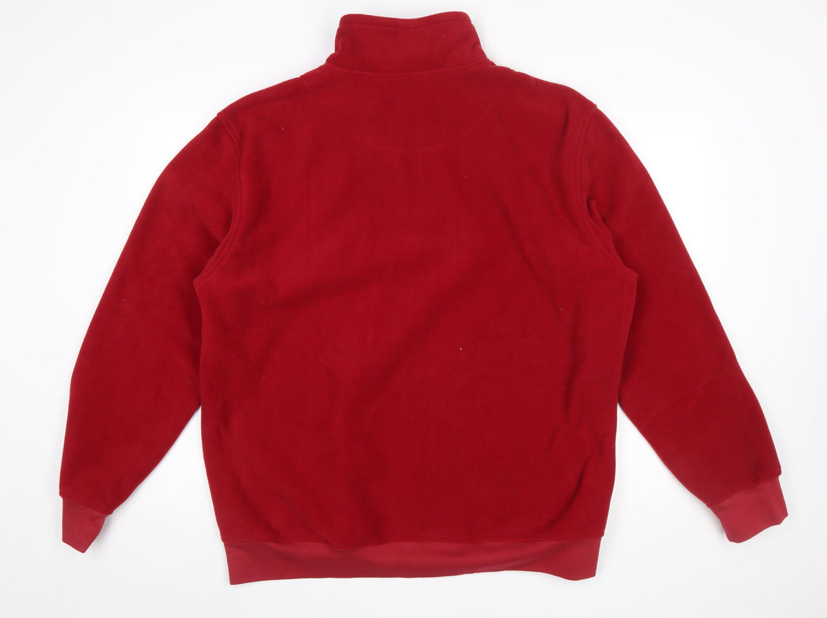 Mens UK Size L Catamaran Red Pullover Sweatshirt