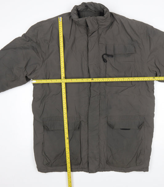 Mens UK Size M Gola Green Puffer Jacket