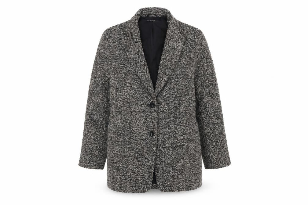 Womens UK Size 10 H&M Regular Grey Blazer