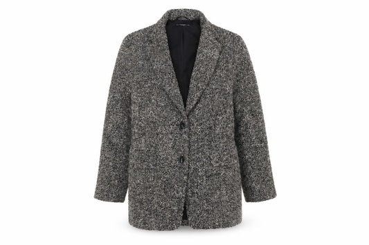 Womens UK Size 10 H&M Regular Grey Blazer
