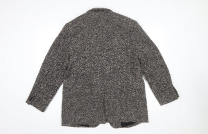 Womens UK Size 10 H&M Regular Grey Blazer