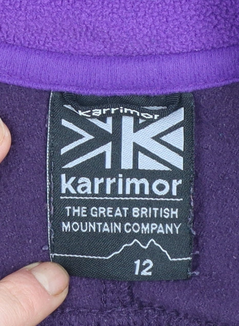 Womens UK Size 12 Karrimor Purple Pullover Sweatshirt