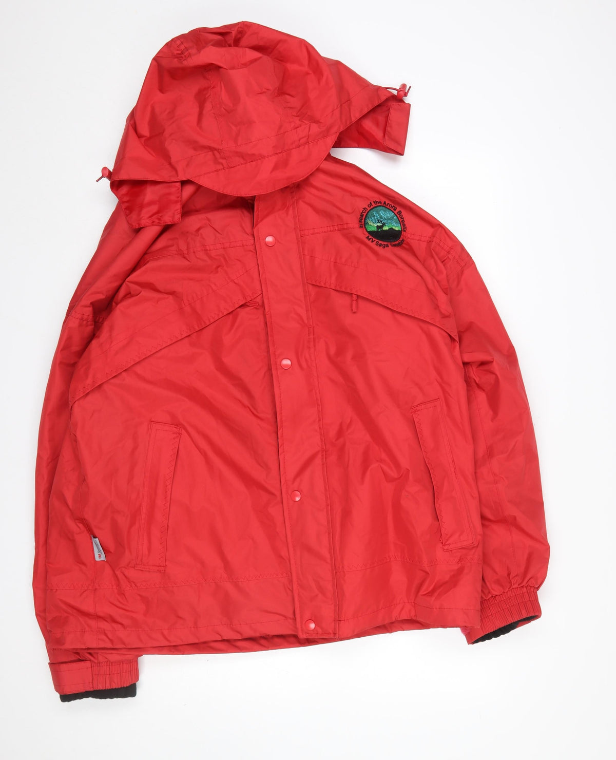 Mens UK Size L Result Red Parka Coat