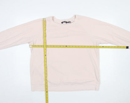 Womens UK Size XL Lands' End Beige Pullover Sweatshirt