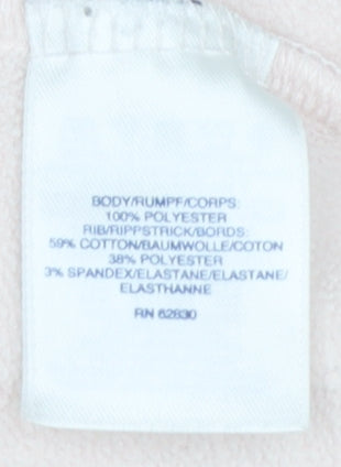 Womens UK Size XL Lands' End Beige Pullover Sweatshirt