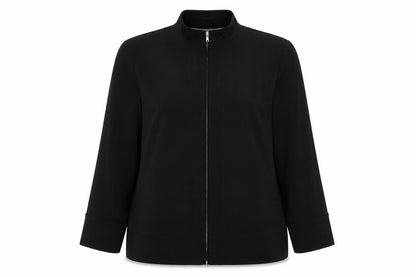 Womens UK Size 18 essence Black Basic Jacket