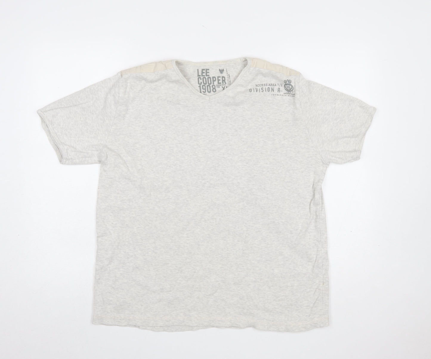 Mens UK Size XL Lee Cooper Grey  T-Shirt