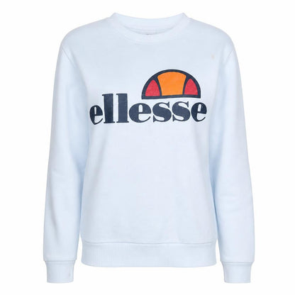 Womens UK Size 10 ellesse White Pullover Sweatshirt