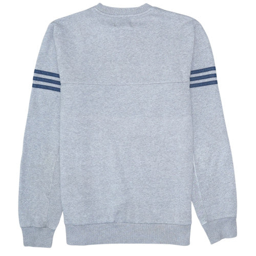 Mens UK Size S adidas Grey Pullover Sweatshirt