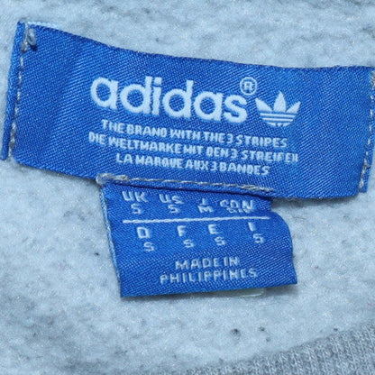 Mens UK Size S adidas Grey Pullover Sweatshirt