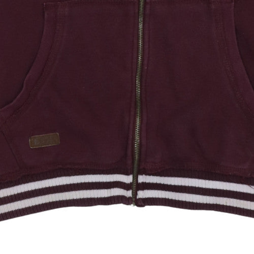 Mens UK Size 2XL Lee Cooper Brown Full Zip Hoodie