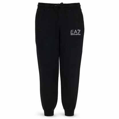 Emporio Armani EA7 Mens Black Logo Jogger Trousers Size L