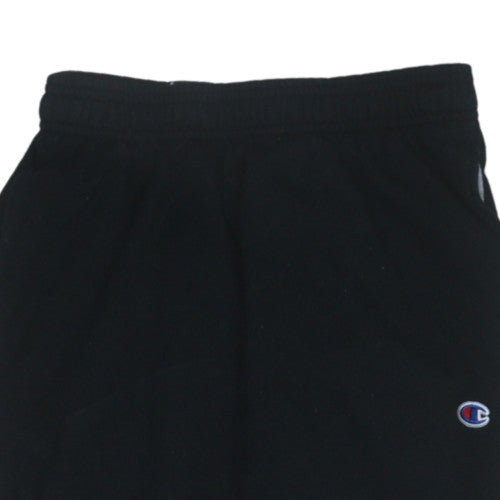Mens UK Size S Champion Regular Fit Jogger Black Trousers