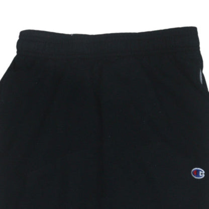 Mens UK Size S Champion Regular Fit Jogger Black Trousers