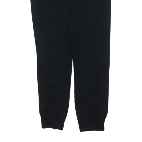 Mens UK Size S Champion Regular Fit Jogger Black Trousers