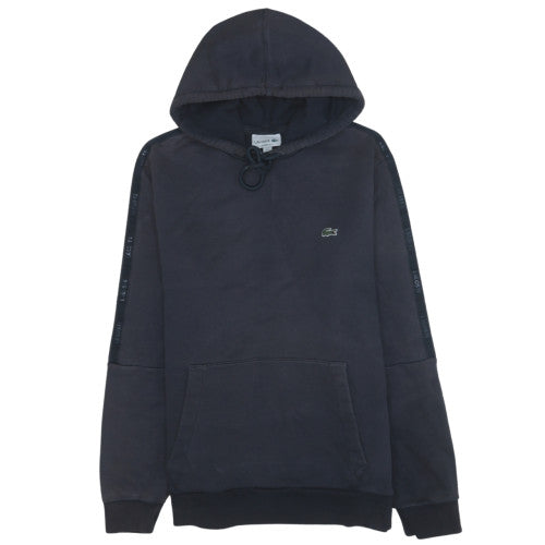 Mens UK Size XL Lacoste Black Pullover Hoodie