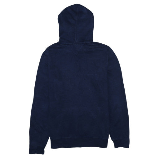 Mens UK Size M Hilfiger Denim Blue Pullover Hoodie