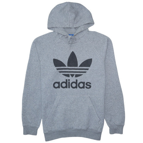 Mens UK Size M adidas Grey Pullover Hoodie