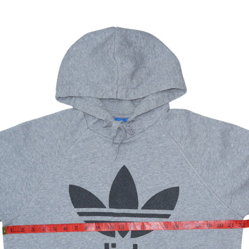 Mens UK Size M adidas Grey Pullover Hoodie