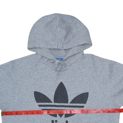 Mens UK Size M adidas Grey Pullover Hoodie