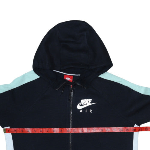 Mens UK Size S Nike Black Full Zip Hoodie