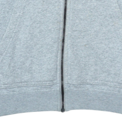Womens UK Size S Nike Grey Full Zip Hoodie