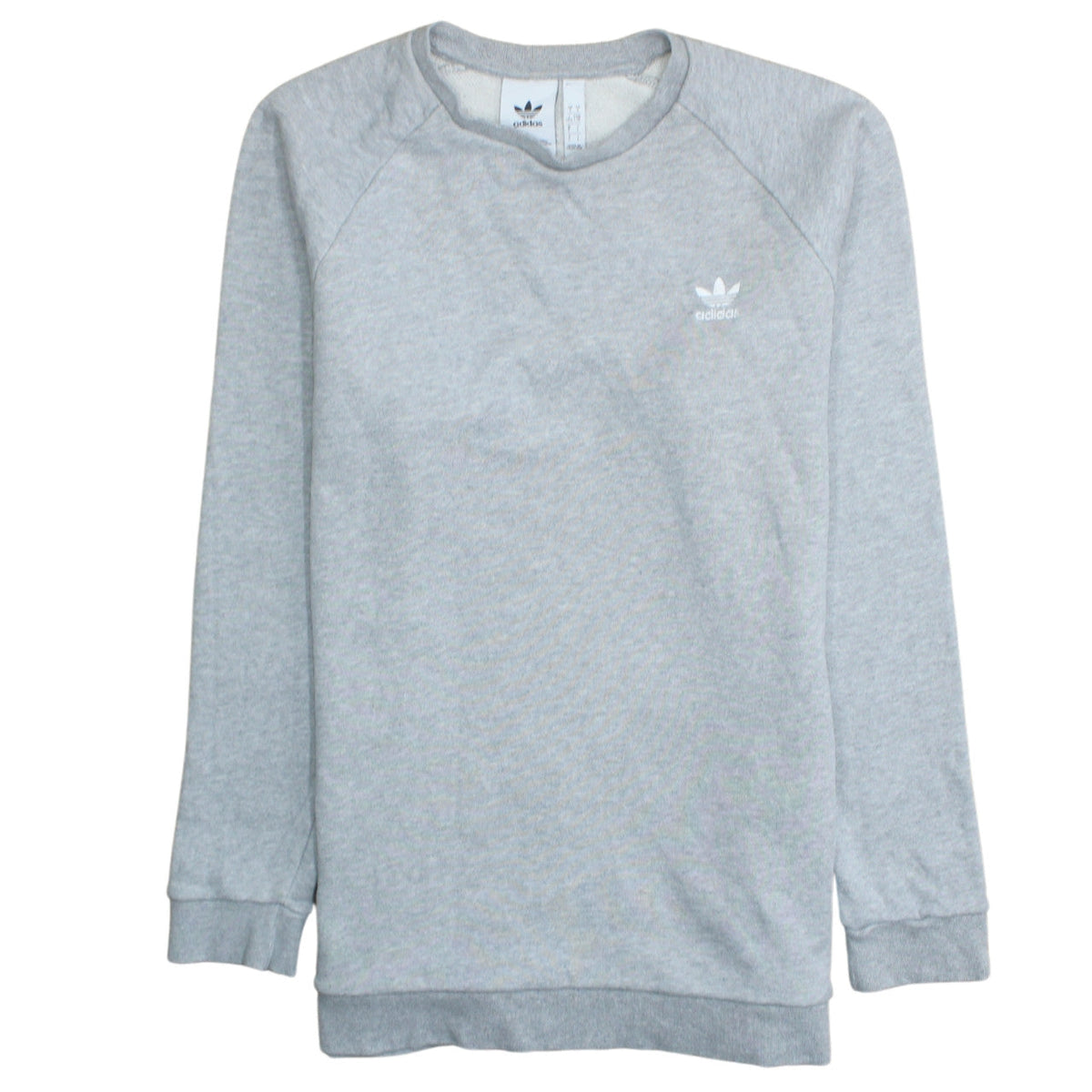 Mens UK Size L adidas Grey Pullover Sweatshirt