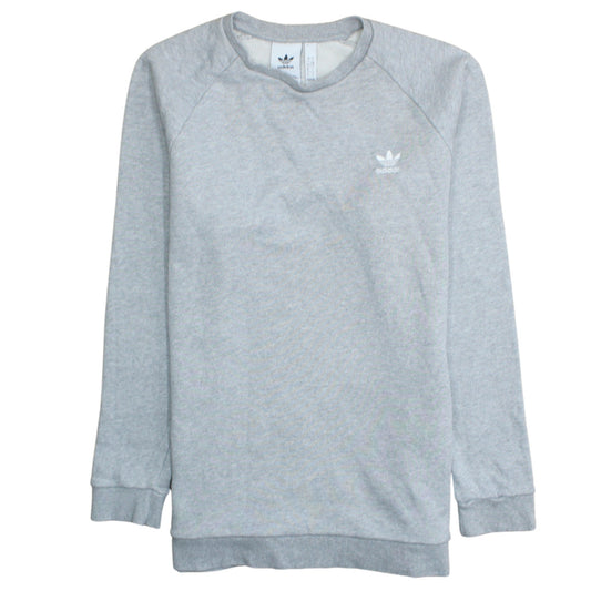 Mens UK Size L adidas Grey Pullover Sweatshirt
