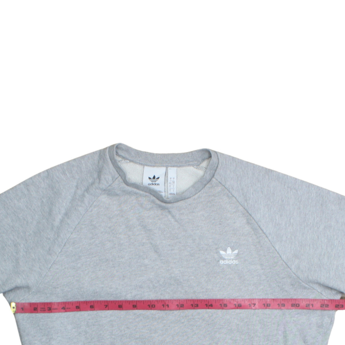 Mens UK Size L adidas Grey Pullover Sweatshirt