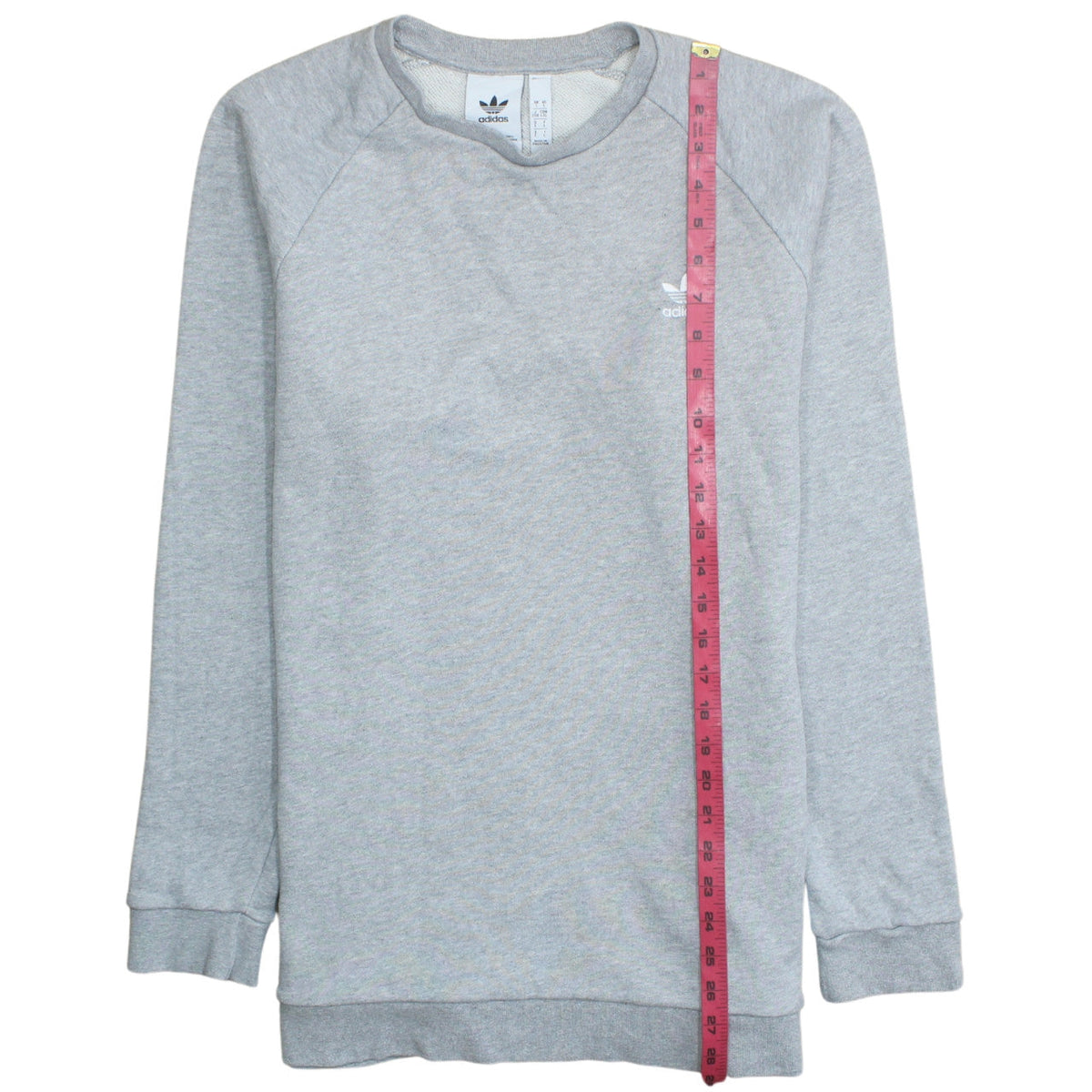 Mens UK Size L adidas Grey Pullover Sweatshirt