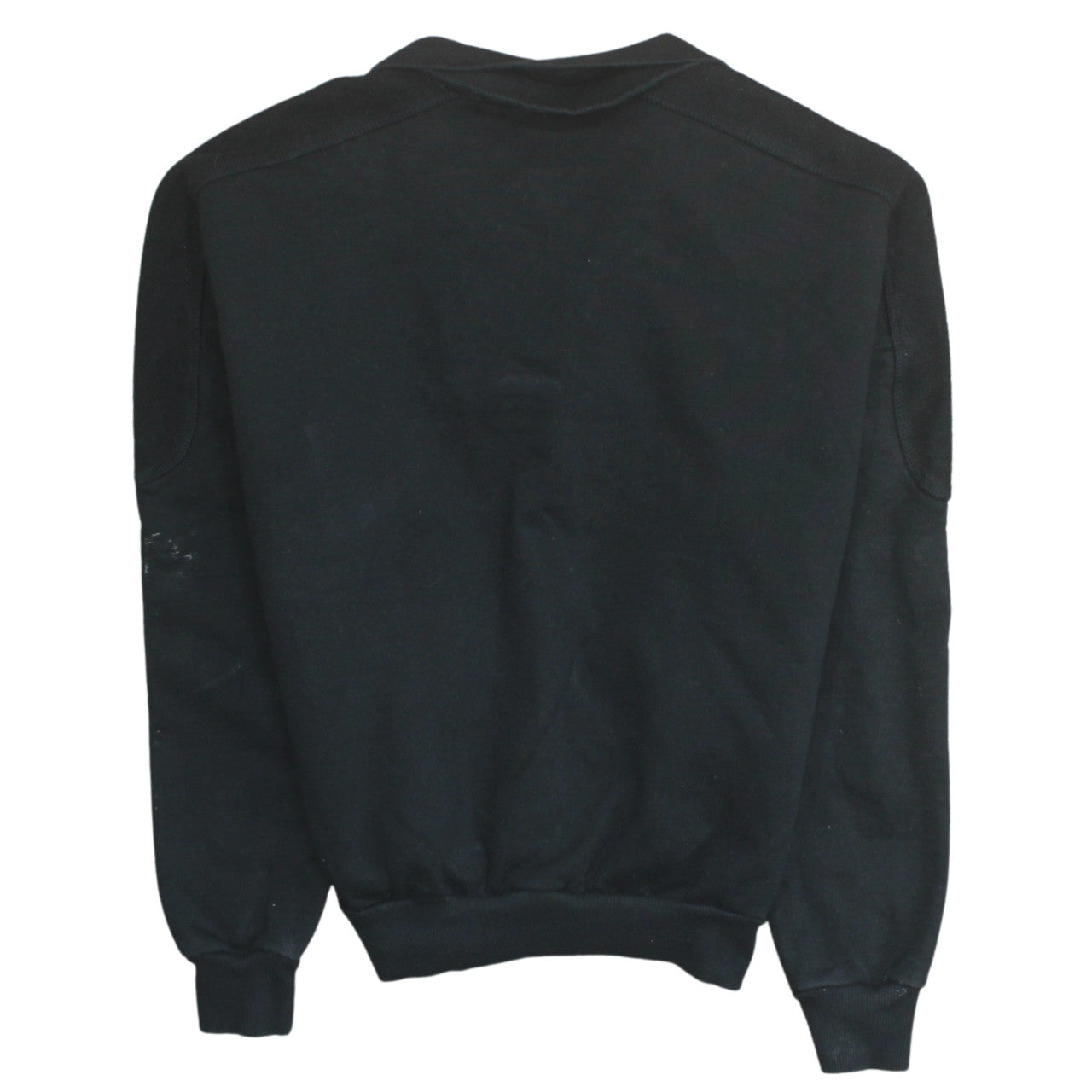 Womens UK Size XS Gymshark Black Henley Sweatshirt