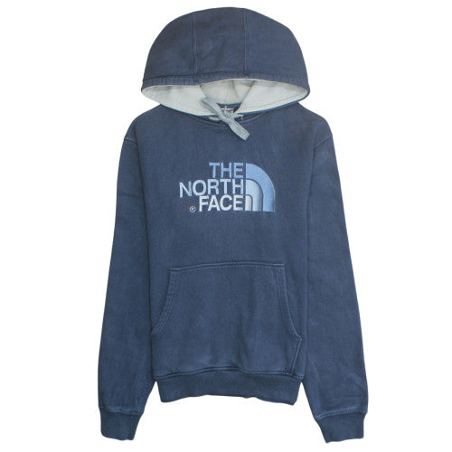 Mens UK Size M The North Face Blue Pullover Hoodie