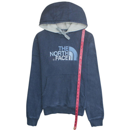 Mens UK Size M The North Face Blue Pullover Hoodie