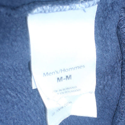 Mens UK Size M The North Face Blue Pullover Hoodie