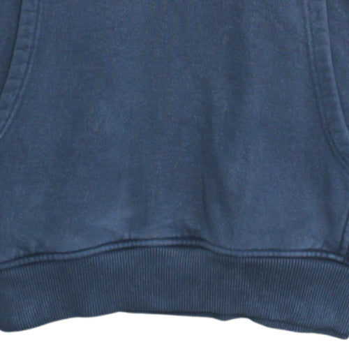 Mens UK Size M The North Face Blue Pullover Hoodie
