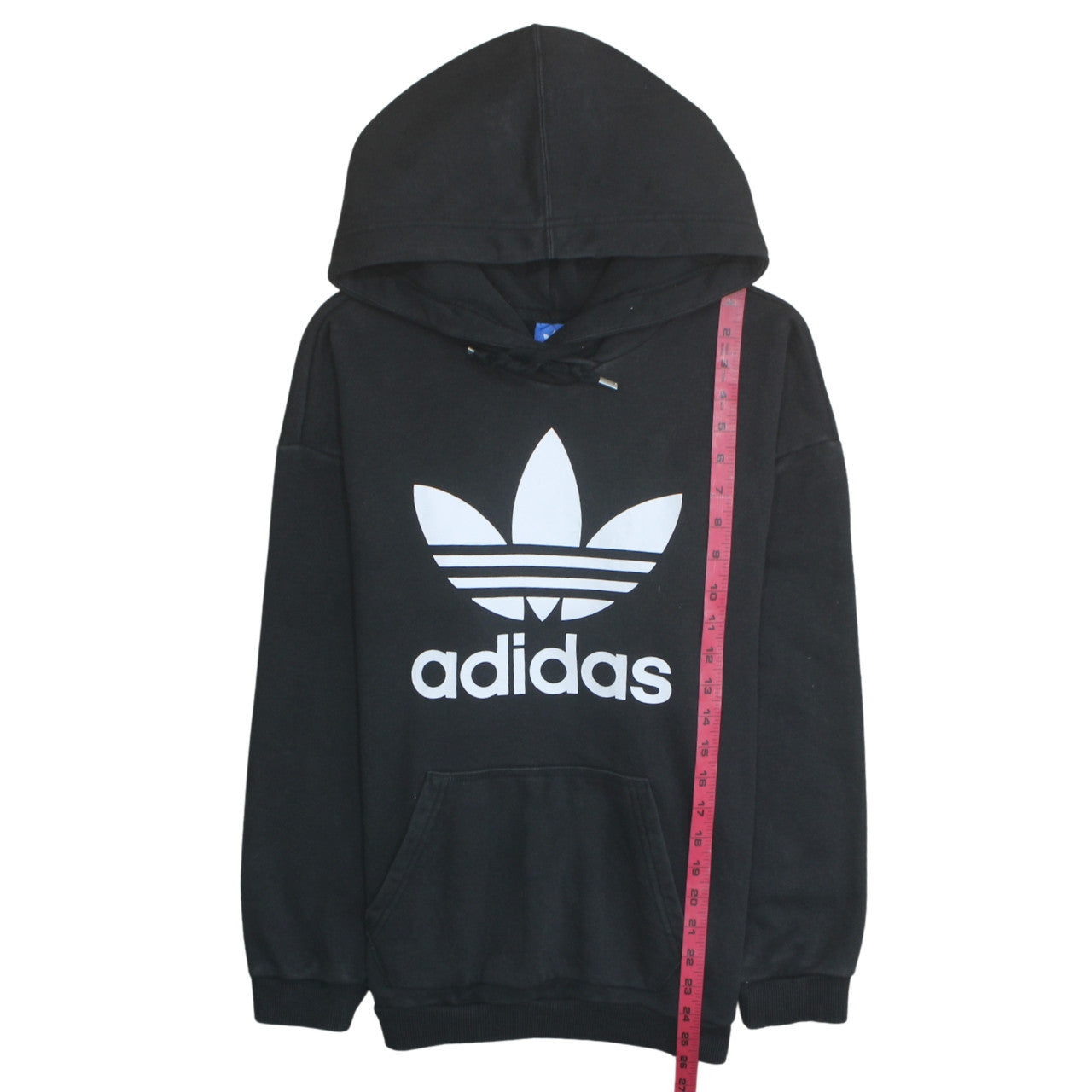 Womens UK Size L adidas Black Pullover Hoodie