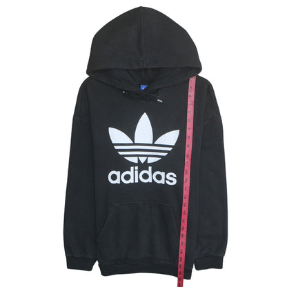 Womens UK Size L adidas Black Pullover Hoodie