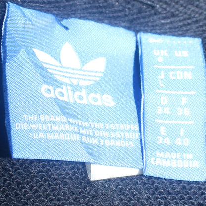 Womens UK Size L adidas Black Pullover Hoodie