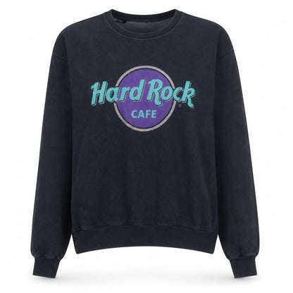 Womens UK Size S Stradivarius Blue Pullover Sweatshirt