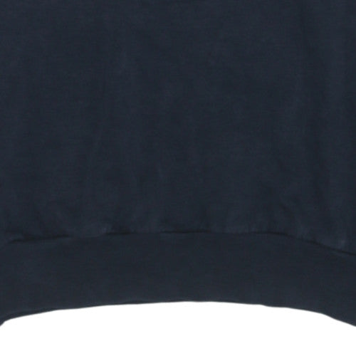 Womens UK Size S Stradivarius Blue Pullover Sweatshirt