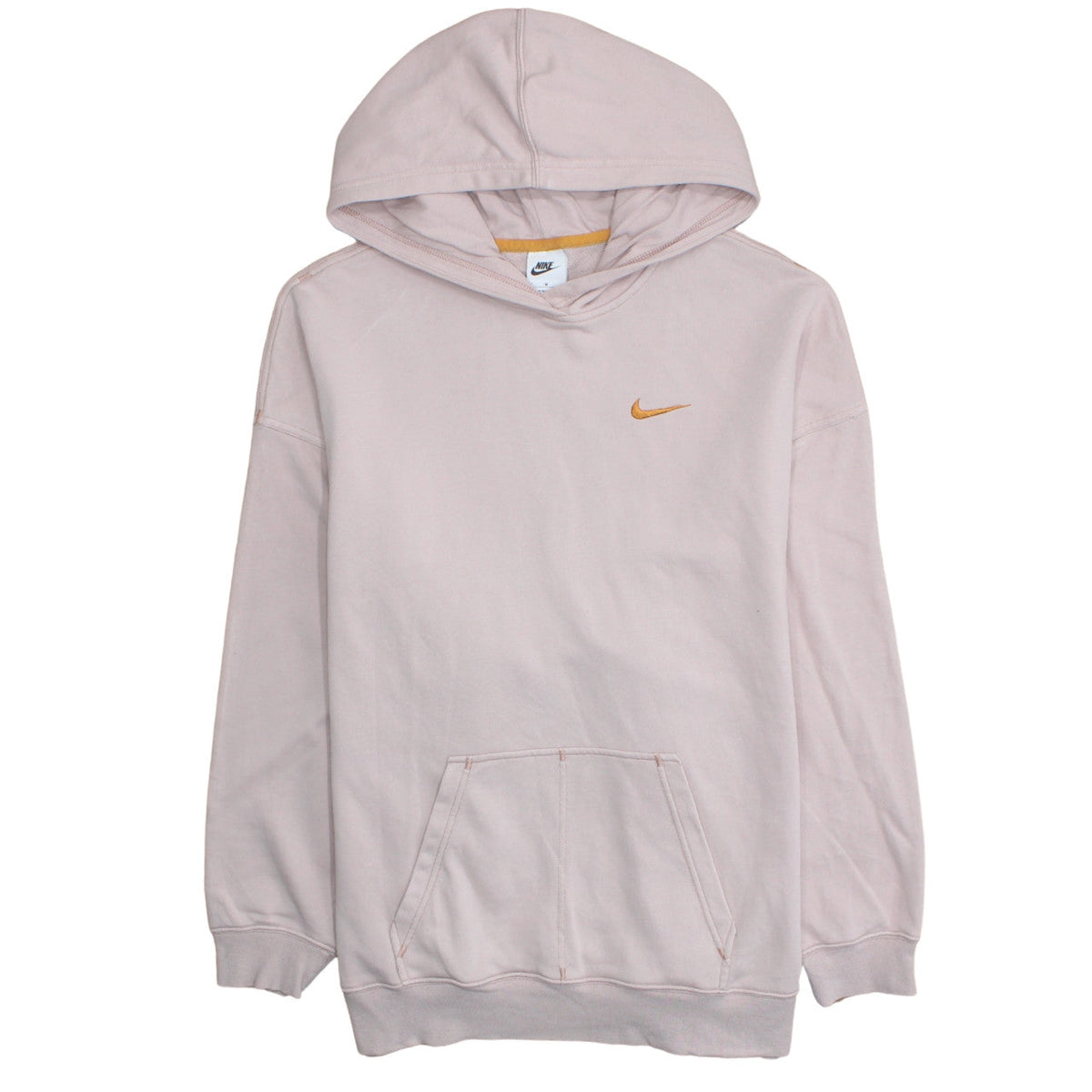 Womens UK Size M Nike Pink Pullover Hoodie
