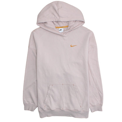 Womens UK Size M Nike Pink Pullover Hoodie