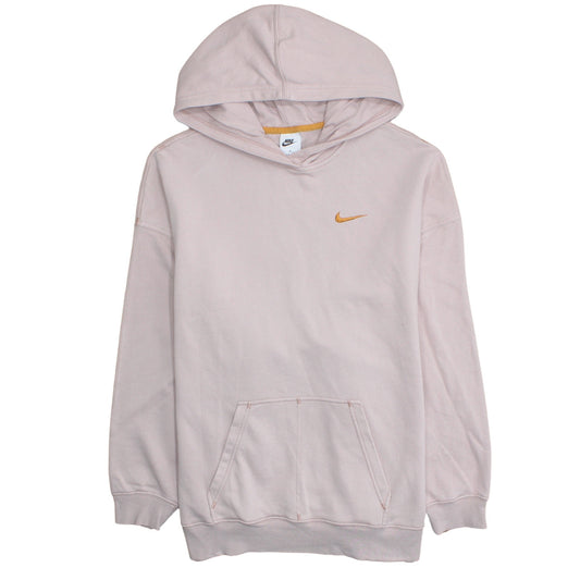 Womens UK Size M Nike Pink Pullover Hoodie