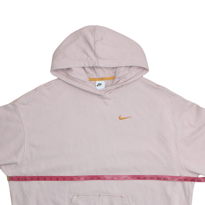 Womens UK Size M Nike Pink Pullover Hoodie