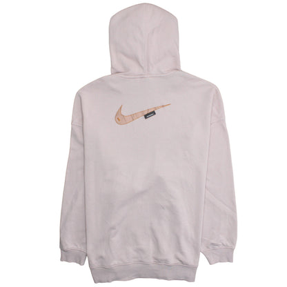 Womens UK Size M Nike Pink Pullover Hoodie