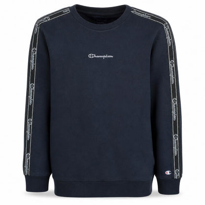 Champion Boys Black Pullover Sweatshirt 13-14 Years Crew Neck Logo Style
